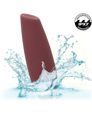 CALEXOTICS Mod Tilt Estimulador Rojo: Placer, Estilo y Estimulación Integral