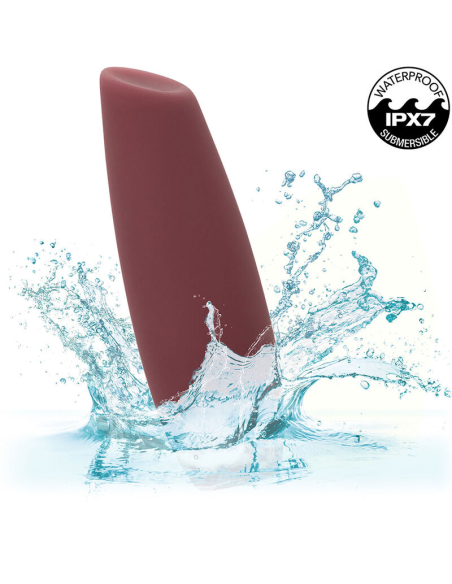 CALEXOTICS Mod Tilt Estimulador Rojo: Placer, Estilo y Estimulación Integral