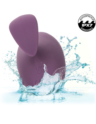 Stimulación Intensa con CALEXOTICS Mod Touch: Masajeador Ergonómico Morado, 10 Velocidades, Silicona Impermeable