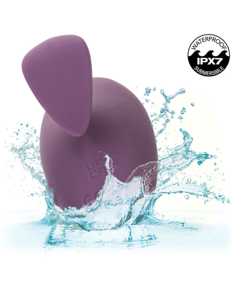 Stimulación Intensa con CALEXOTICS Mod Touch: Masajeador Ergonómico Morado, 10 Velocidades, Silicona Impermeable