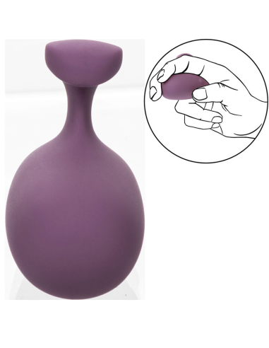 Stimulación Intensa con CALEXOTICS Mod Touch: Masajeador Ergonómico Morado, 10 Velocidades, Silicona Impermeable