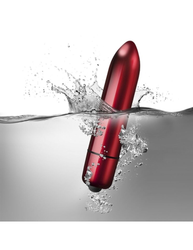 ROCKS-OFF - TRULY YOURS RO-120 00 RED ALERT: Bala Vibradora para Placer Infinito - 10 Funciones y 100% Impermeable