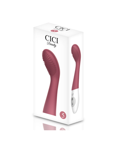 DREAMLOVE OUTLET - CICI BEAUTY ACCESORIO Nº 5: Construye tu Vibrador Ideal, Estimulador Silicona IPX5 y 7 Patrones de Vibración