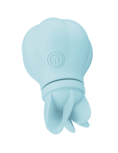 ADRIEN LASTIC - CARESS ESTIMULADOR CLÍTORIS AZUL: Vibración y Rotación para un Placer Inigualable