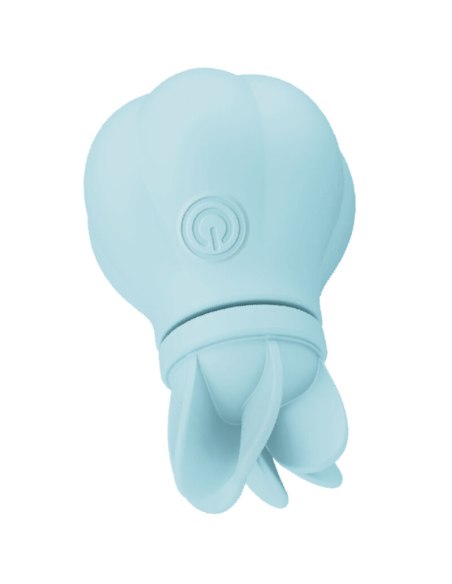 ADRIEN LASTIC - CARESS ESTIMULADOR CLÍTORIS AZUL: Vibración y Rotación para un Placer Inigualable