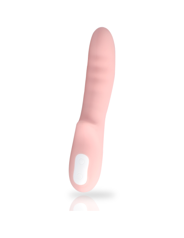 MIA - Pisa Vibrador Rotador Rosa: Placer y Estímulo con Doble Motor y 10 Programas de Vibración