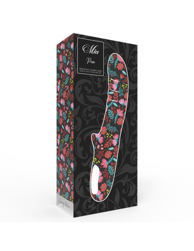 MIA - Pisa Vibrador Rotador Rosa: Placer y Estímulo con Doble Motor y 10 Programas de Vibración