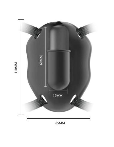 PRETTY LOVE - CARTER Arnés Con Bala Vibradora  | SexPlace.MX