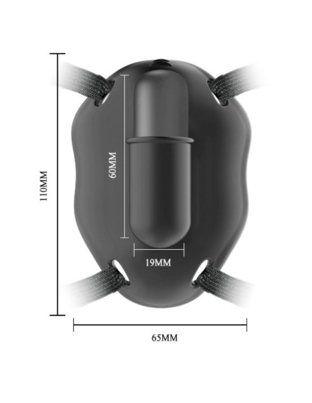 PRETTY LOVE - CARTER Arnés Con Bala Vibradora  | SexPlace.MX