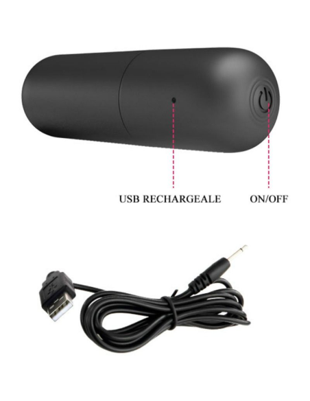 PRETTY LOVE - CARTER Arnés Con Bala Vibradora  | SexPlace.MX