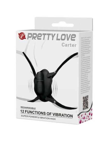 PRETTY LOVE - CARTER Arnés Con Bala Vibradora  | SexPlace.MX
