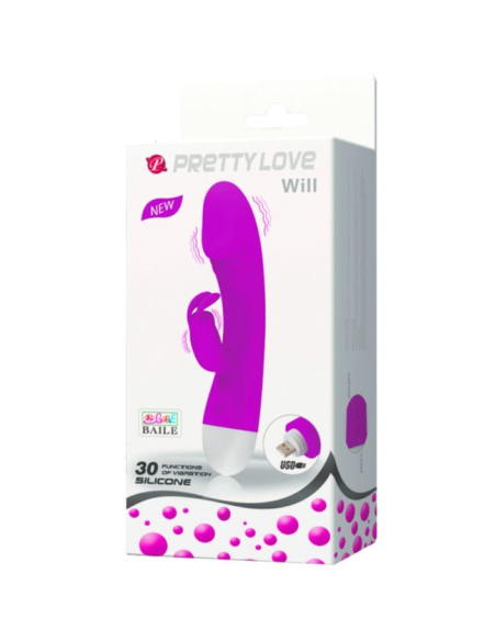 PRETTY LOVE - SMART WILL Vibrador Conejito | SexPlace.MX
