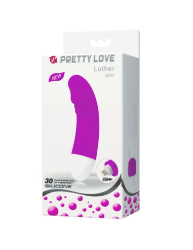 PRETTY LOVE - LUTHER Mini Vibrador 30 Modos Vibración | SexPlace.MX