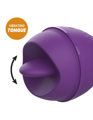 REWOLUTION - REWOLINGO: Vibrador Externo Superpoderoso con Lengua para Explorar Nuevas Sensaciones