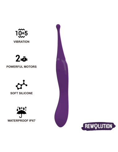 REWOLUTION - REWOMAGIC Estimulador: Placer Intensificado para Mujeres | Orgasmos Increíbles
