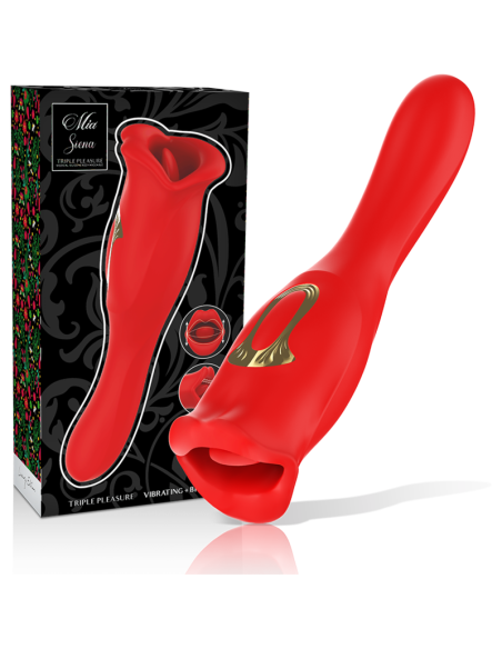 MIA - Siena Triple Placer: Besa, Lame y Vibra para un Placer Inigualable