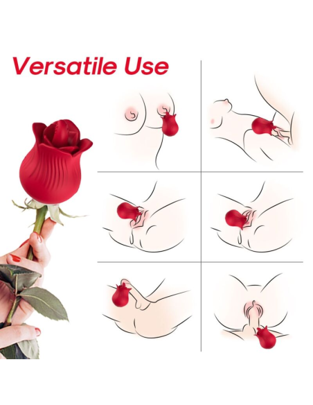 ARMONY Rosa Vibrador & Succionador de Clítoris - Placer Intenso y Personalizado
