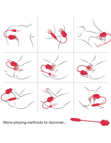 ARMONY Rosa 3 en 1: Succionador Clitoriano, Estimulador y Vibrador Recargable - Placer Intenso y Seguro