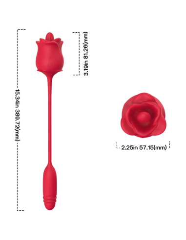 ARMONY Rosa 3 en 1: Succionador Clitoriano, Estimulador y Vibrador Recargable - Placer Intenso y Seguro