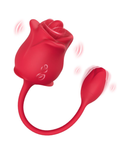 ARMONY - Rosa 2 en 1 Estimulador Succión & Vibrador | 10 Modos | Placer Intenso y Personalizado