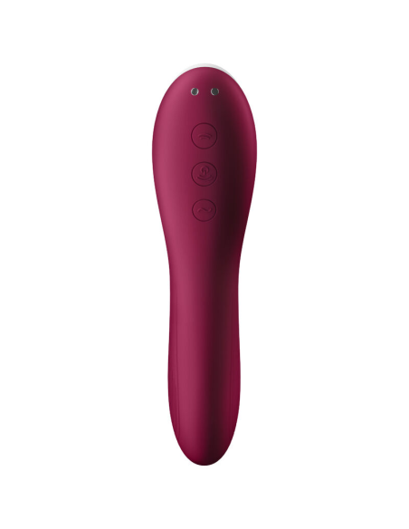 Satisfyer Dual Crush: Estimulador y Vibrador de Clítoris y Punto G con Ondas de Presión y Vibraciones Intensas