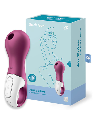 SATISFYER - LUCKY LIBRA Succionador Y Vibrador | SexPlace.MX