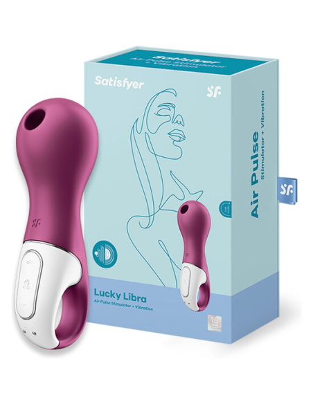 SATISFYER - LUCKY LIBRA Succionador Y Vibrador | SexPlace.MX