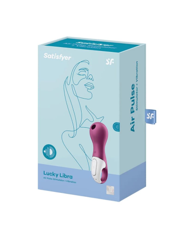 SATISFYER - LUCKY LIBRA Succionador Y Vibrador | SexPlace.MX