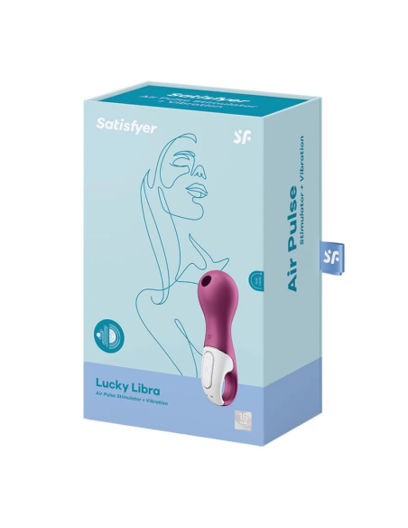 SATISFYER - LUCKY LIBRA Succionador Y Vibrador | SexPlace.MX