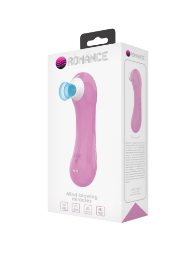 ROMANCE - Succionador Clítoris Rosa con 7 Modos de Estimulación | Juguete Sexual Compacto