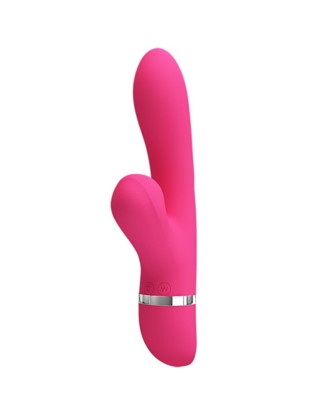 PRETTY LOVE - WILLOW Vibrador Conejito Y Succionador | SexPlace.MX