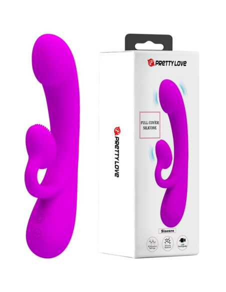 PRETTY LOVE - SINCERE Vibrador Y Succionador De Clitoris | SexPlace.MX