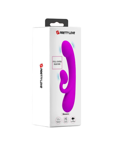 PRETTY LOVE - SINCERE Vibrador Y Succionador De Clitoris | SexPlace.MX