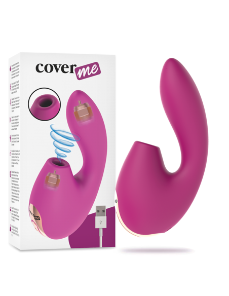 COVERME - Clitoral Succion Y Vibrador Potente G-spot | SexPlace.MX