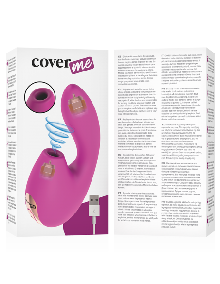 COVERME - Clitoral Succion Y Vibrador Potente G-spot | SexPlace.MX