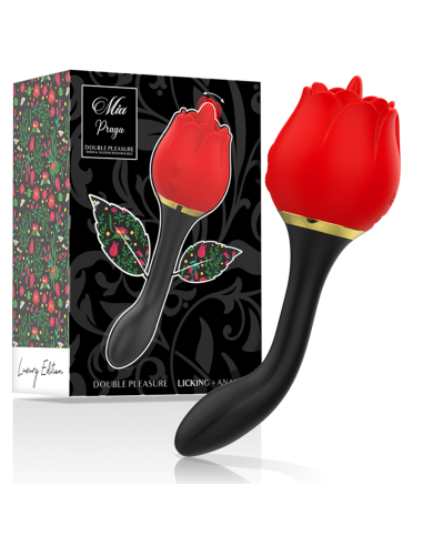 MIA Praga: Doble Placer para Mujeres en Menopausia - Estimulador Clitoridiano y Anal