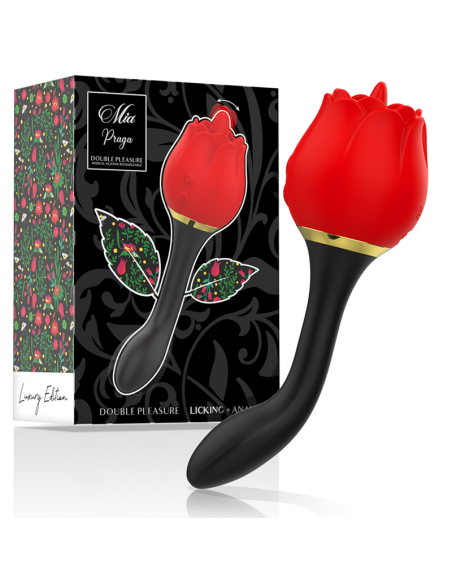MIA Praga: Doble Placer para Mujeres en Menopausia - Estimulador Clitoridiano y Anal