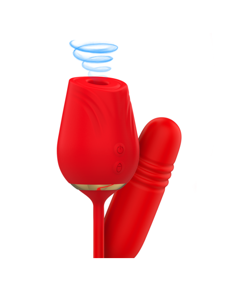 MIA Amalfi Doble Placer: Masajeador Succión + Up and Down para la Menopausia y el Placer Femenino
