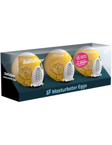 Satisfyer 3 Huevos Masturbadores Fierce | SexPlace.MX