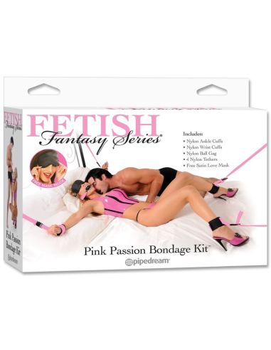 Fetish Fantasy Series: Kit Bondage Rosa - Explora Fantasías Fetichistas con Estilo y Comodidad