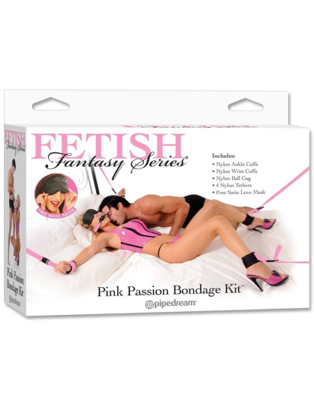 Fetish Fantasy Series: Kit Bondage Rosa - Explora Fantasías Fetichistas con Estilo y Comodidad