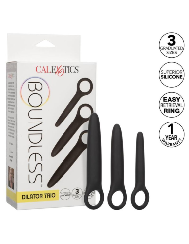 DILATADOR TRIO CALEXOTICS: Placer Sin Límites con Silicona Premium