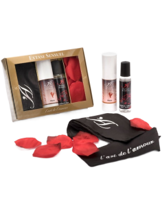 EXTASE SENSUAL - Cofre Íntimo para Ella: Gel Estimulante, Antifaz y Más para Noches de Pasión