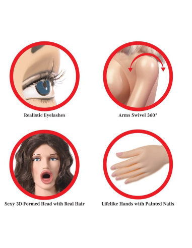 EXTREME DOLLZ - BJ BETTY: Muñeca Inflable Realista | SexPlace.MX