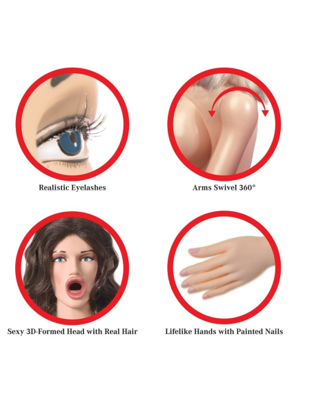 EXTREME DOLLZ - BJ BETTY: Muñeca Inflable Realista | SexPlace.MX