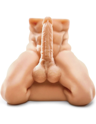 EXTREME TOYZ - Busto Torso con Pene 'F*ck Me Silly Man' | SexPlace.MX