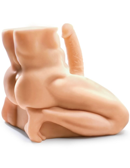 EXTREME TOYZ - Busto Torso con Pene 'F*ck Me Silly Man' | SexPlace.MX
