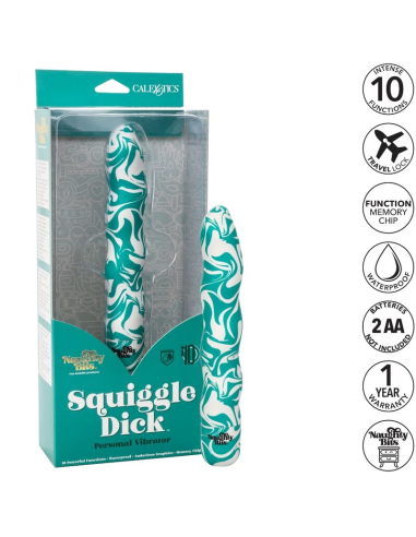 Vibrador Personal CALEXOTICS Squiggle Dick | Estimulación Innovadora y Curvilínea