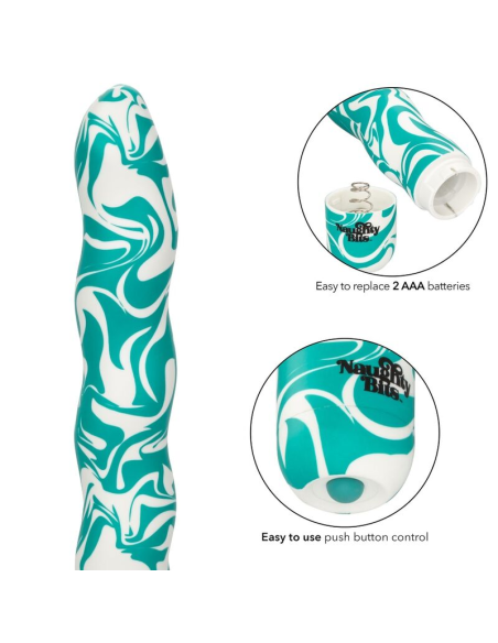 Vibrador Personal CALEXOTICS Squiggle Dick | Estimulación Innovadora y Curvilínea