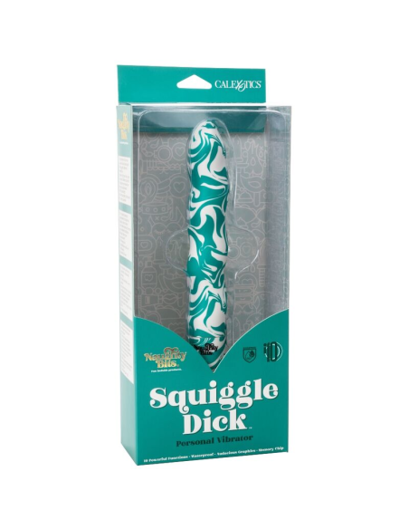 Vibrador Personal CALEXOTICS Squiggle Dick | Estimulación Innovadora y Curvilínea